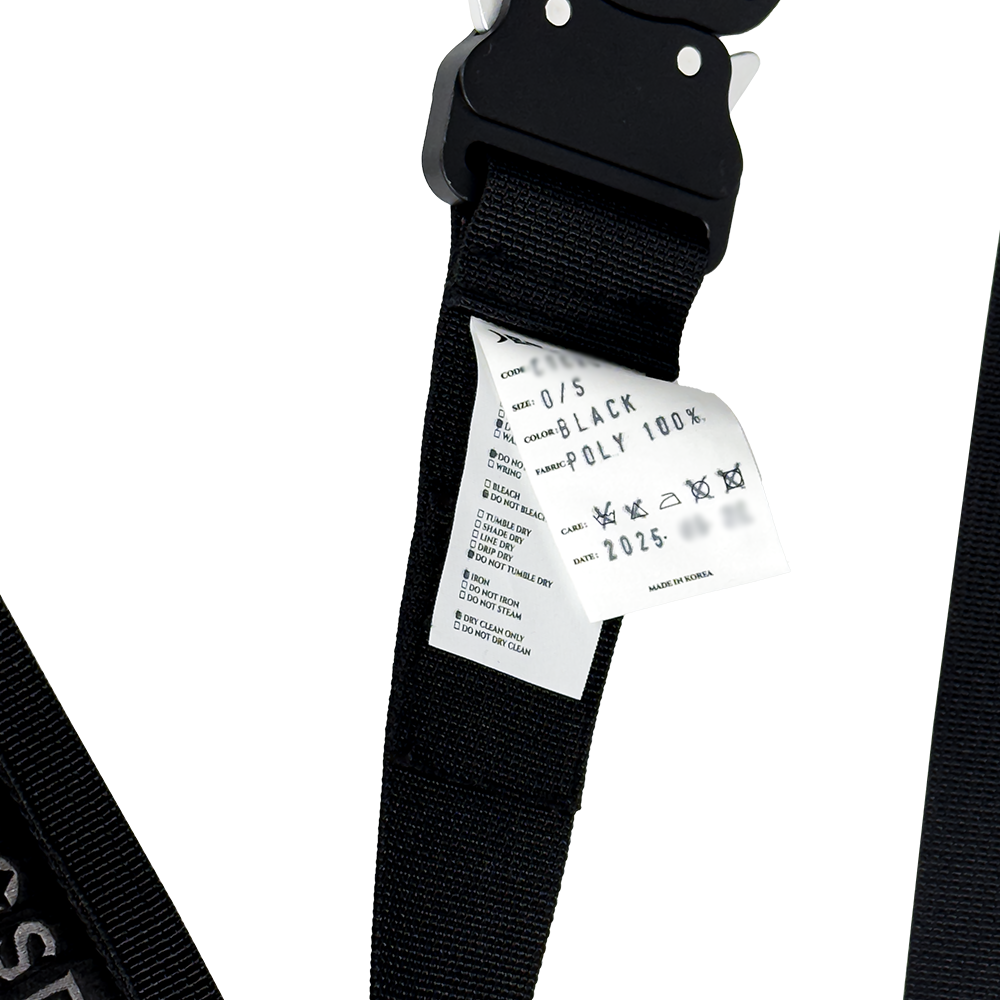 Roller Coaster Buckle Belt